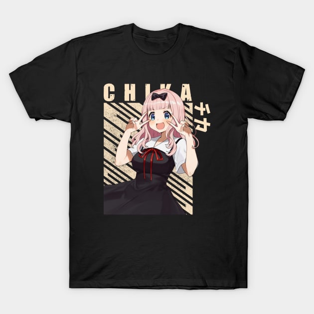 Chika Fujiwara Kaguya Sama T-Shirt by Otaku Emporium